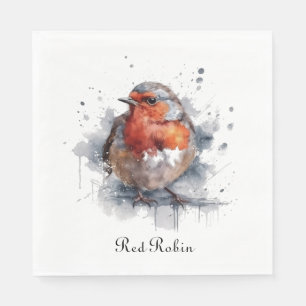 Serene Robin, anpassningsbar Pappersservett
