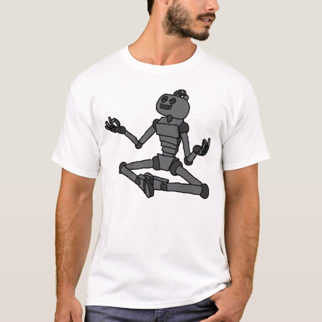 Serene Robot Tee (Framsida)