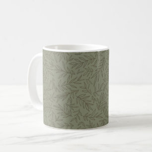 Serene Sage Grönt Deep Forest Lugn Tone-on-Tone Kaffemugg