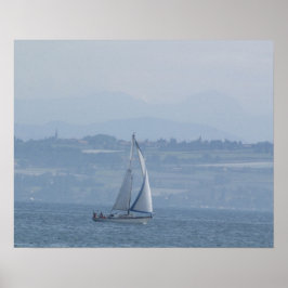 Serene Sailboat Poster