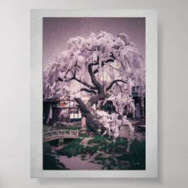 Serene Sakura Träd Poster