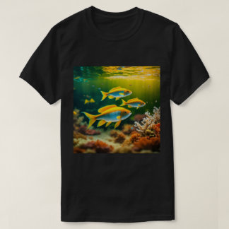 Serene Seahorse Symphony: En familjs dans i T Shirt