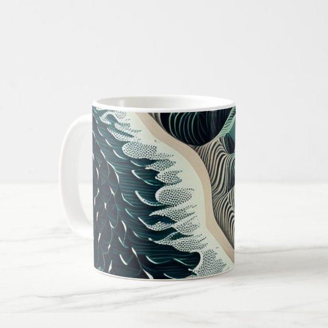 Serene Shores Kaffemugg (Framsida vänster)
