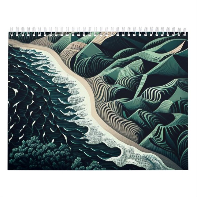 Serene Shores Kalender (Omslag)