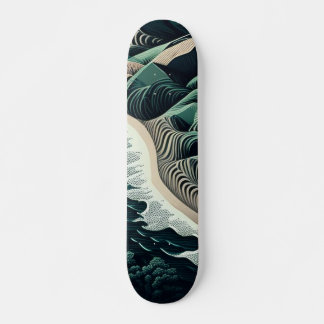 Serene Shores Mini Skateboard Bräda 18,5 Cm
