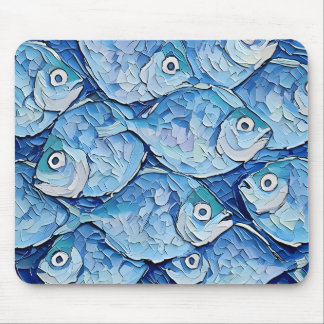 Serene-Sjölandskapet: Starfisk och Snäckor Musmatta