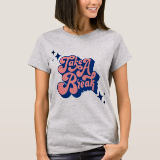 "Serene Solace: Ta en Break Girl's Tee" T Shirt