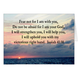 SERENE SUNRISE ISAIAH 41:10 OBS KORT