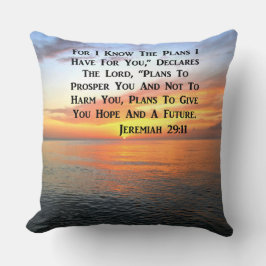 SERENE SUNRISE JEREMIAH 29:11 BIBLE VERSE KUDDE