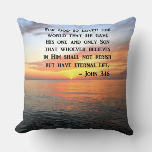 SERENE SUNRISE JOHN 3:16 PHOTO DESIGN KUDDE
