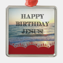 Serene Sunset over Ocean Grattis på födelsedagen J