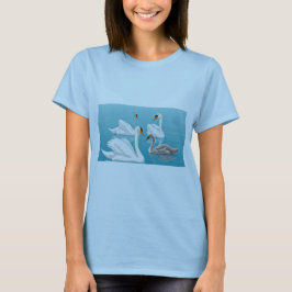 Serene Svanar: Familjeharmoni T Shirt