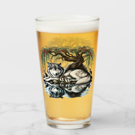 Serene Varg Family Oasis i Idyllic Nature Glaskopp