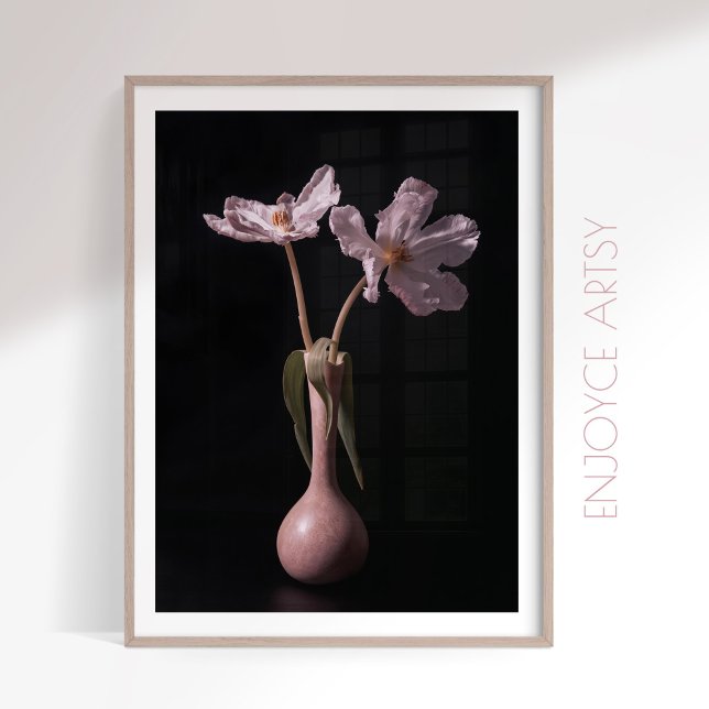 Serene vild tulip, utskrift av livvägg poster (Skapare uppladdad)