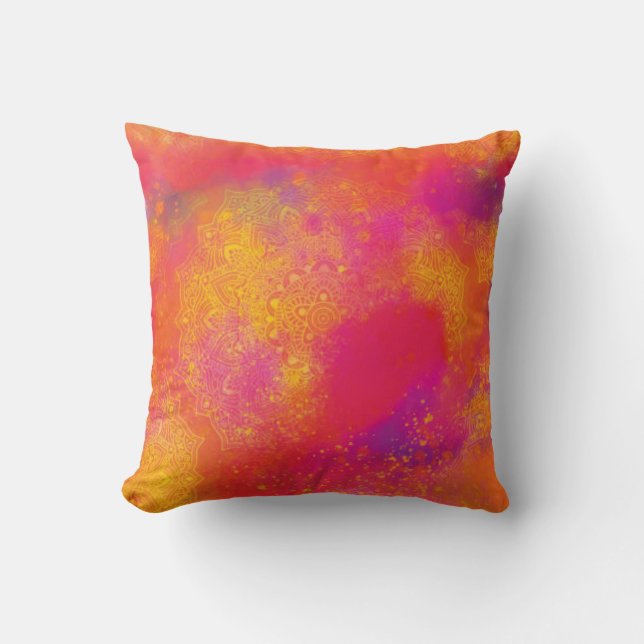 Serene Watercolor Struktur Pillows Kudde (Framsida)
