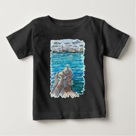 Serene Waterscape i San Juan de Ulua, Veracruz T Shirt