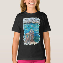 Serene Waterscape i San Juan de Ulua, Veracruz T Shirt