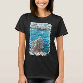 Serene Waterscape i San Juan de Ulua, Veracruz T Shirt