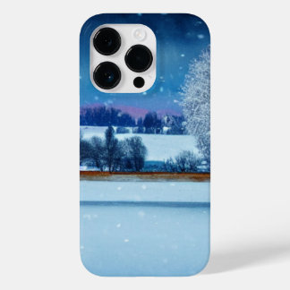 Serene Winter Ligcape med snöfall