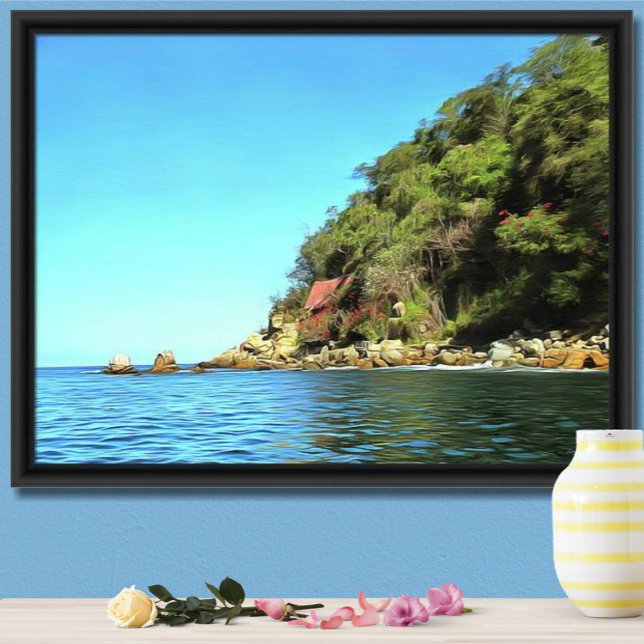 Serene Yelapa 0758 Art Print Poster (Skapare uppladdad)