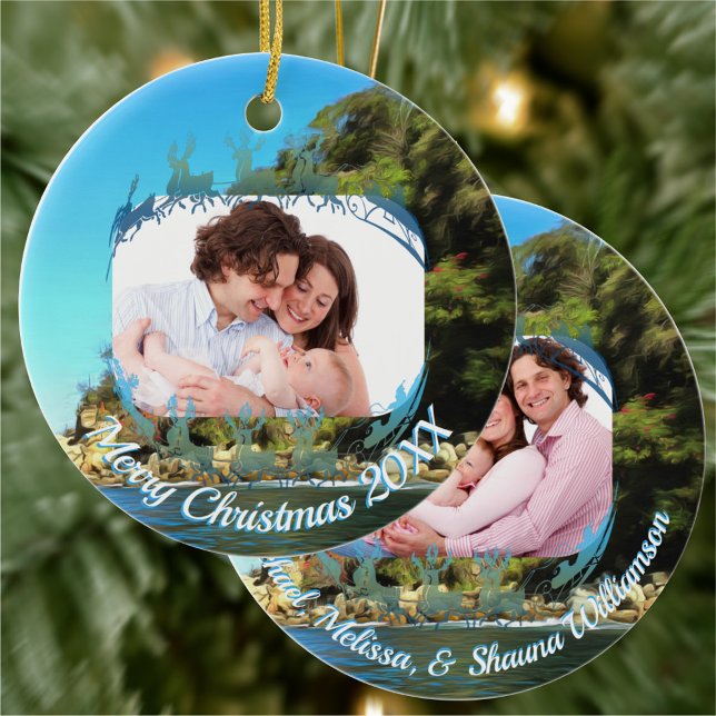 Serene Yelapa, jul 0758 Julgransprydnad Keramik (Skapare uppladdad)