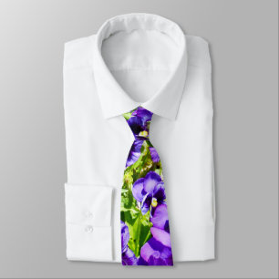 Serenéhavet: Den vackra Lilan Pansy Fält Slips