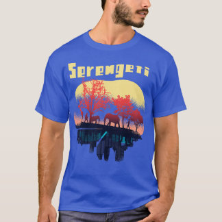 Serengeti Afrika Safari Elephant nationalpark Big T Shirt