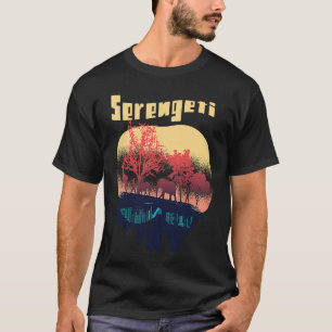 Serengeti Afrika Safari Elephant nationalpark Big T Shirt