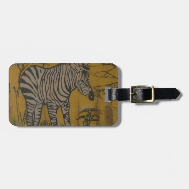 Serengeti-andan: Zebra-bete i Mara Bagagebricka (Horisontell Framsida)