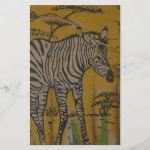 Serengeti-andan: Zebra-bete i Mara Brevpapper
