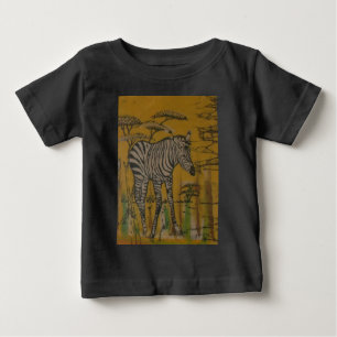 Serengeti-andan: Zebra-bete i Mara T-shirt