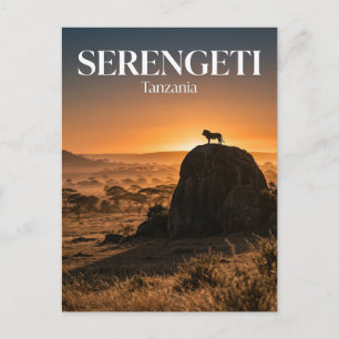 Serengeti, Arusha, Mara-regionen Vykort