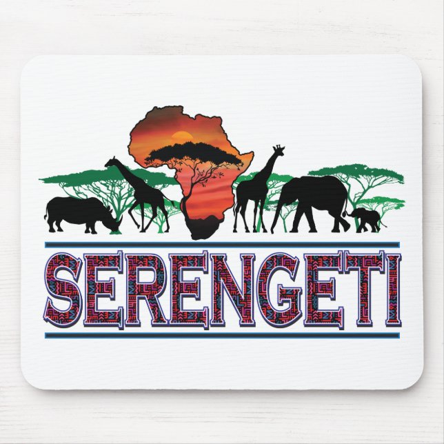Serengeti Musmatta (Framsidan)