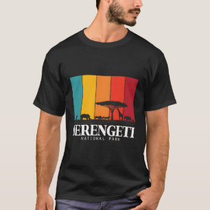 Serengeti nationalpark Big Five Safari Afrika T Shirt