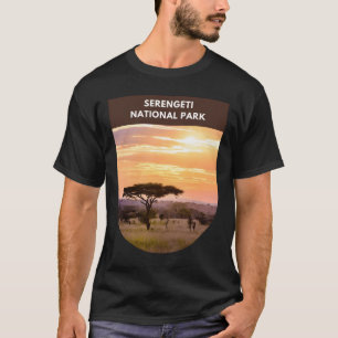 Serengeti nationalpark t shirt