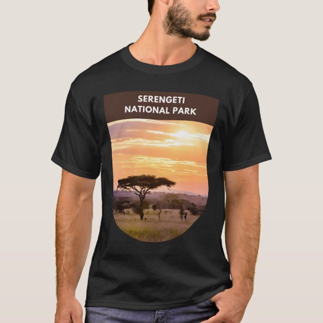 Serengeti nationalpark t shirt (Framsida)