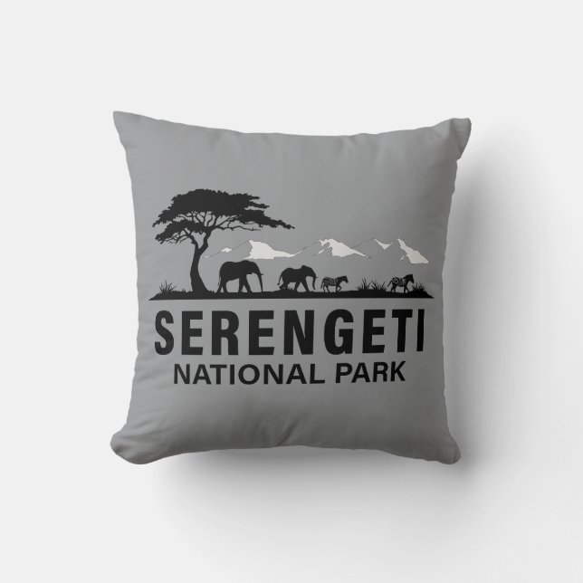 Serengeti nationalpark Tanzania Kudde (Framsida)