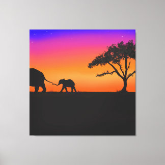 Serengeti Nätter Canvastryck