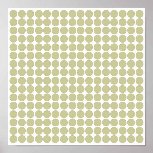 Serengeti Safari Dot Poster (Framsidan)