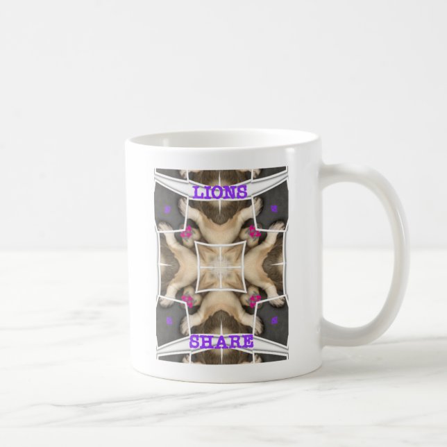 Serengeti Splendor: Artister om Gömmande av vilda  Kaffemugg (Höger)
