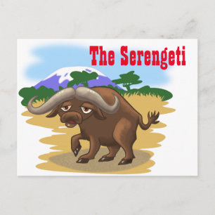 Serengeti Vykort