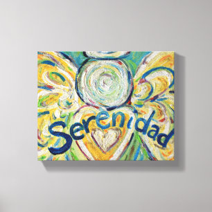 Serenidad Angel Ord Art Painting Wrapped Canvas