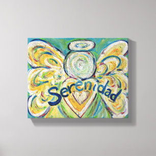 Serenidad Angel Ord Art Painting Wrapped Canvas