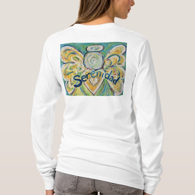 Serenidad inspiration Angel T-Shirt (bak) (Baksida)