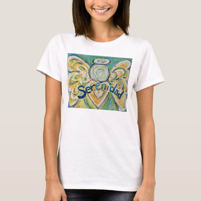 Serenidad inspiration Angel T-Shirt (framsidan) (Framsida)