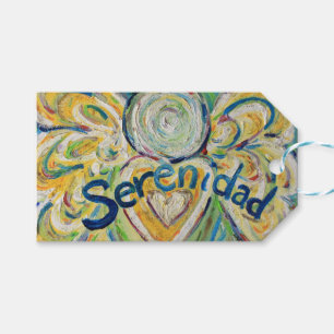 Serenidad inspirationerande Märkre för Anpassnings Presentetikett