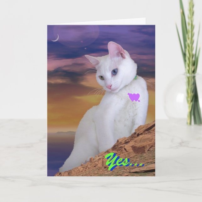 Serenitationstron Valentinkort - anpassat Helgkort (Framsida)