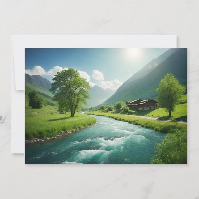 Serenitéfloden Julkort (Framsida)