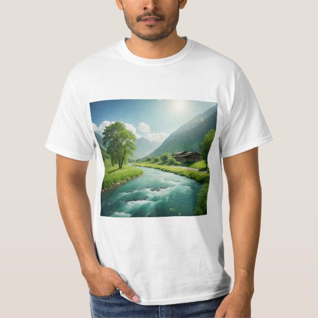 Serenitéfloden T Shirt (Framsida)
