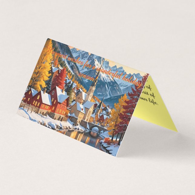 Serenitet i byn kort (Framsida)